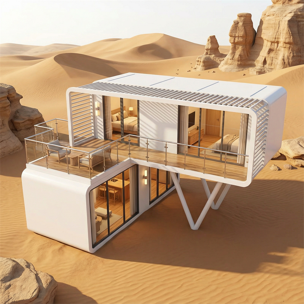 Cabine de camping à capsule spatiale étanche et écologique de type V