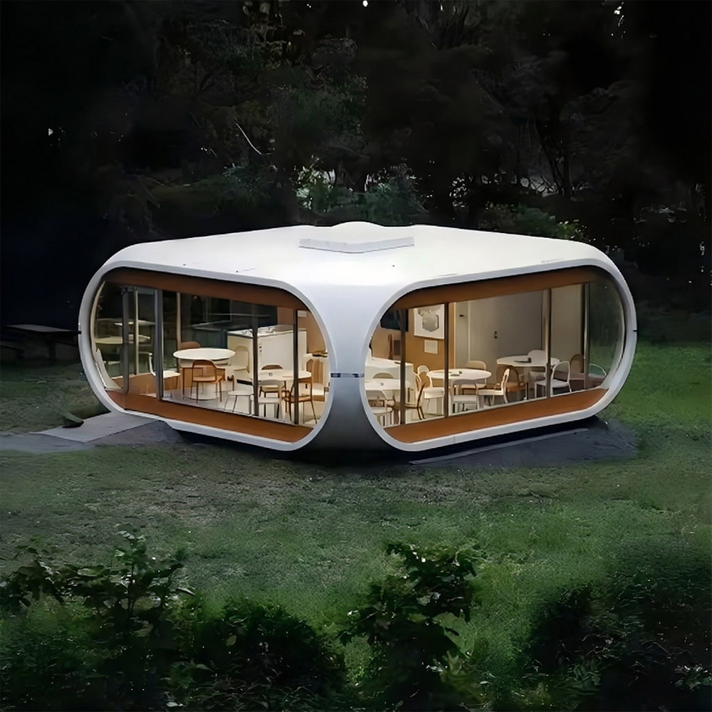 Capsule de cabine Apple détachable monocouche de forme irrégulière