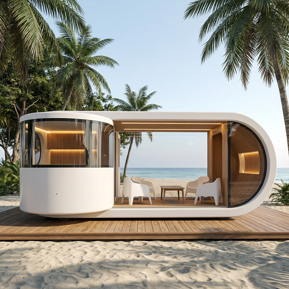 Capsule de cabine Apple détachable monocouche de forme irrégulière
