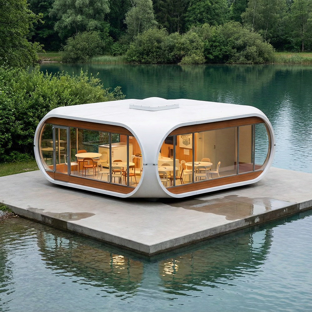 Capsule de cabine Apple détachable monocouche de forme irrégulière