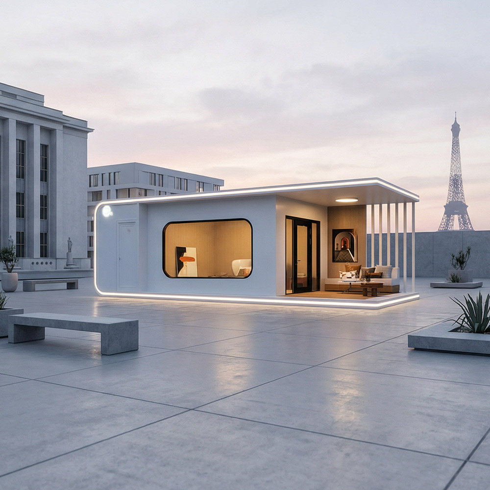 Capsule de cabine Apple détachable monocouche de forme irrégulière