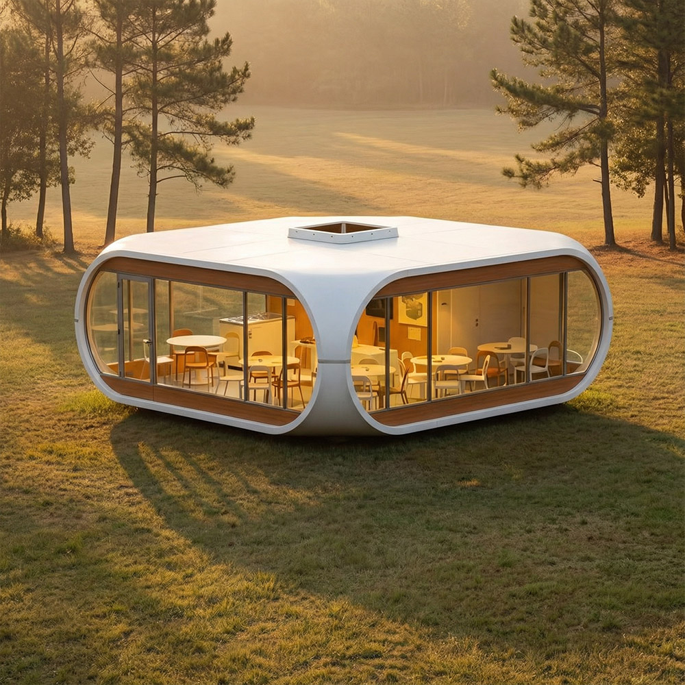 Capsule de cabine Apple détachable monocouche de forme irrégulière