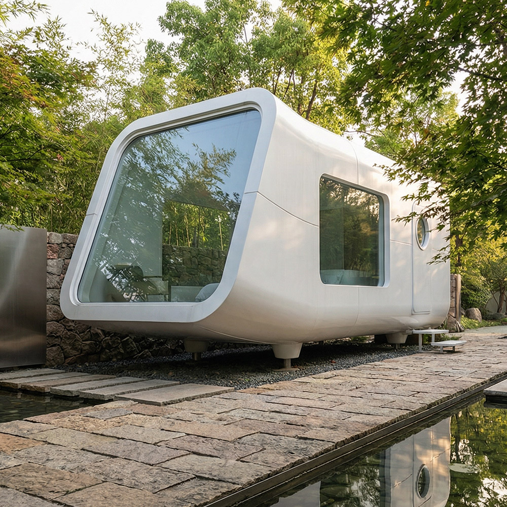 Capsule de cabine Apple détachable monocouche de forme irrégulière