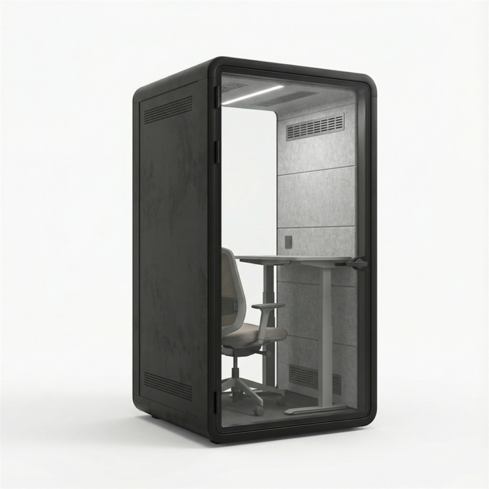 Résidence mobile insonorisée avec mini capsule spatiale