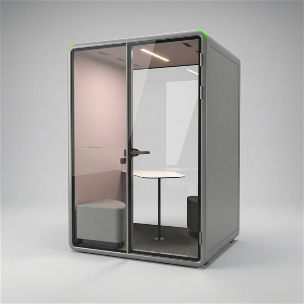 Résidence mobile insonorisée avec mini capsule spatiale