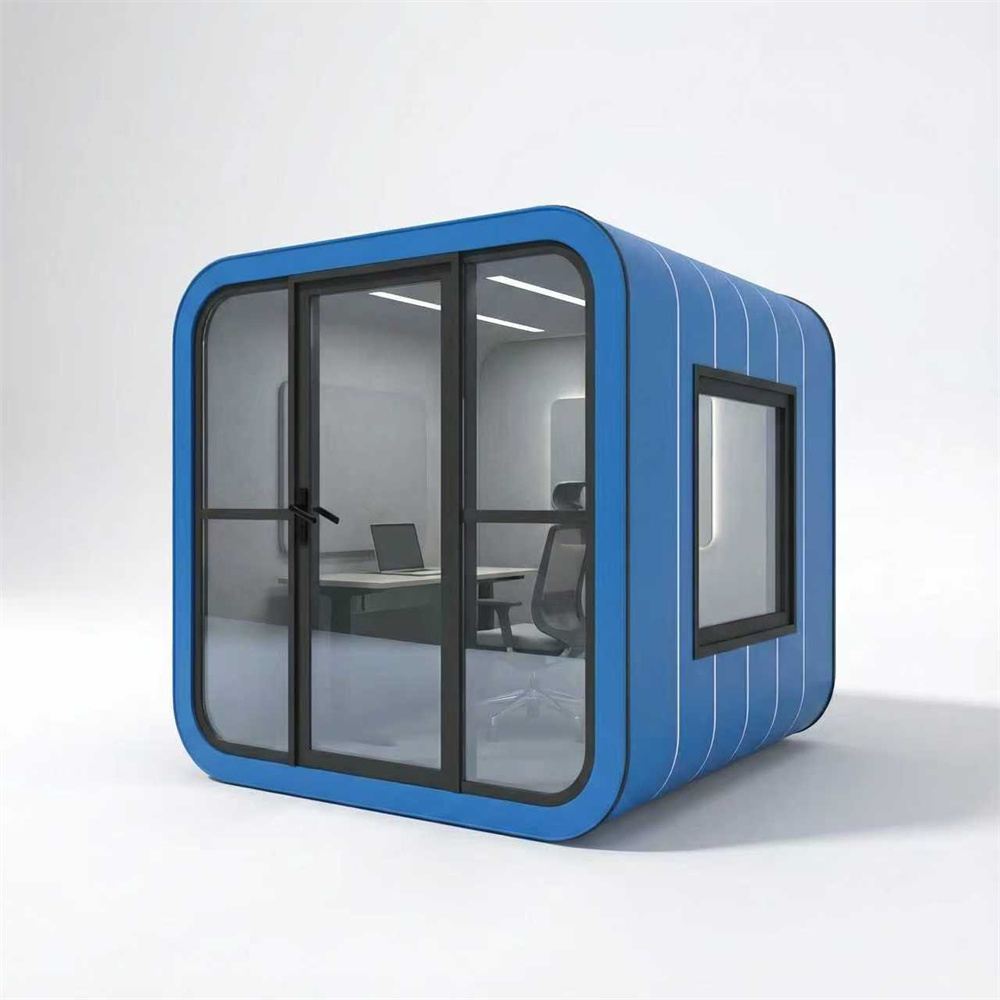 Résidence mobile insonorisée avec mini capsule spatiale