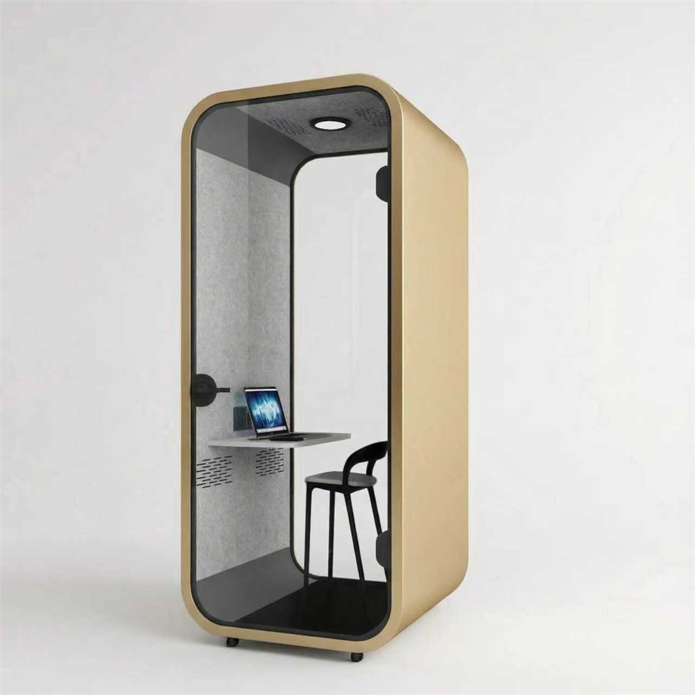 Résidence mobile insonorisée avec mini capsule spatiale