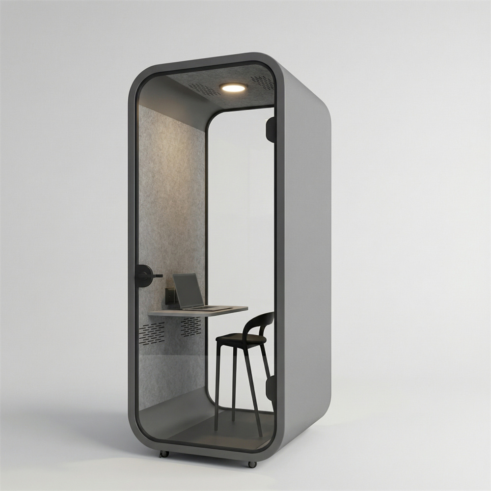 Résidence mobile insonorisée avec mini capsule spatiale