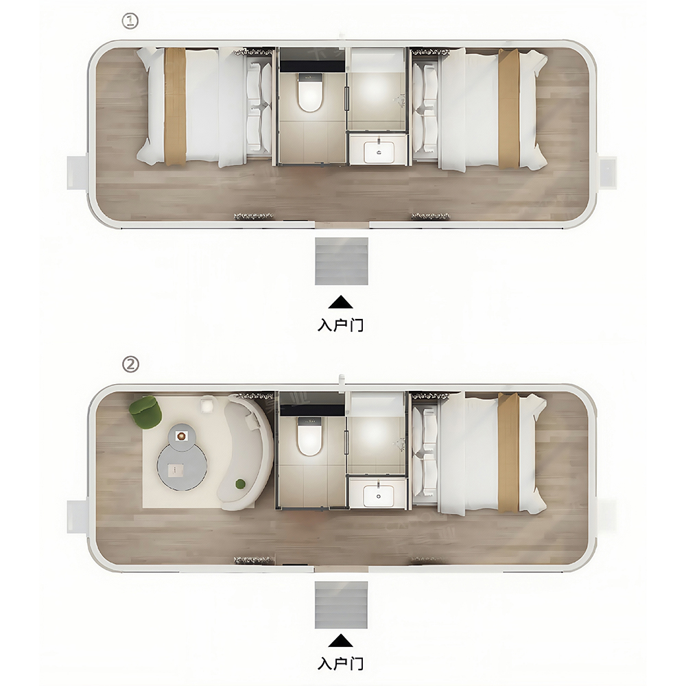 Pods de camping nature de luxe C3 Mobile