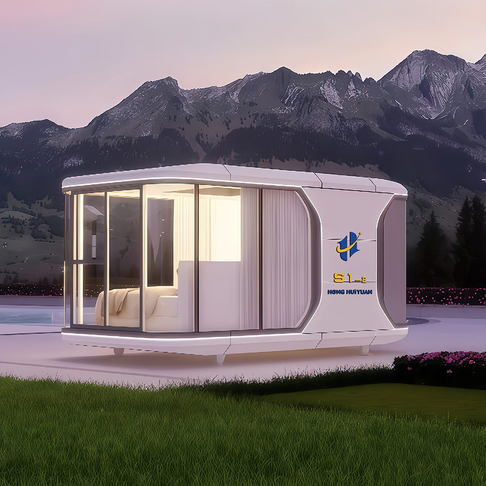 Résidence modulaire fermée préfabriquée S1