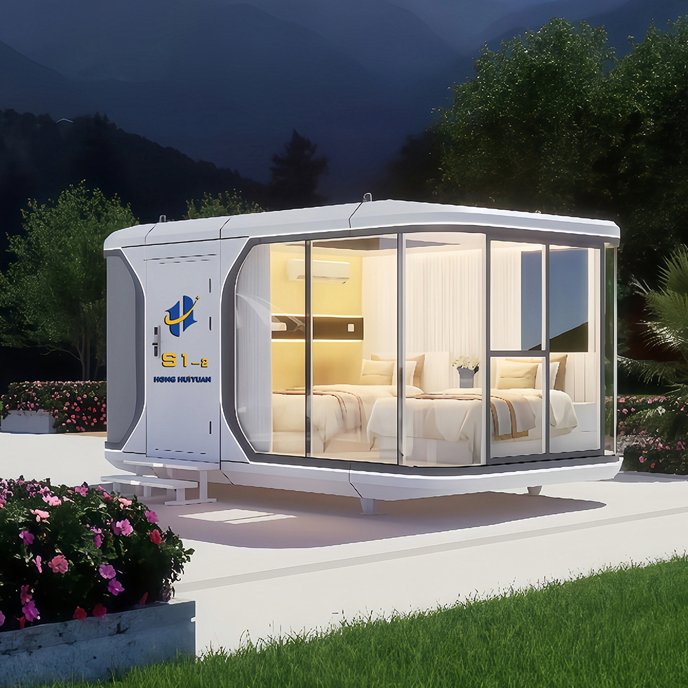 Résidence modulaire fermée préfabriquée S1