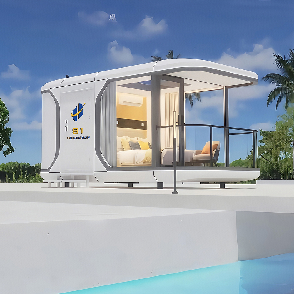 Maison capsule modulaire préfabriquée standard S1