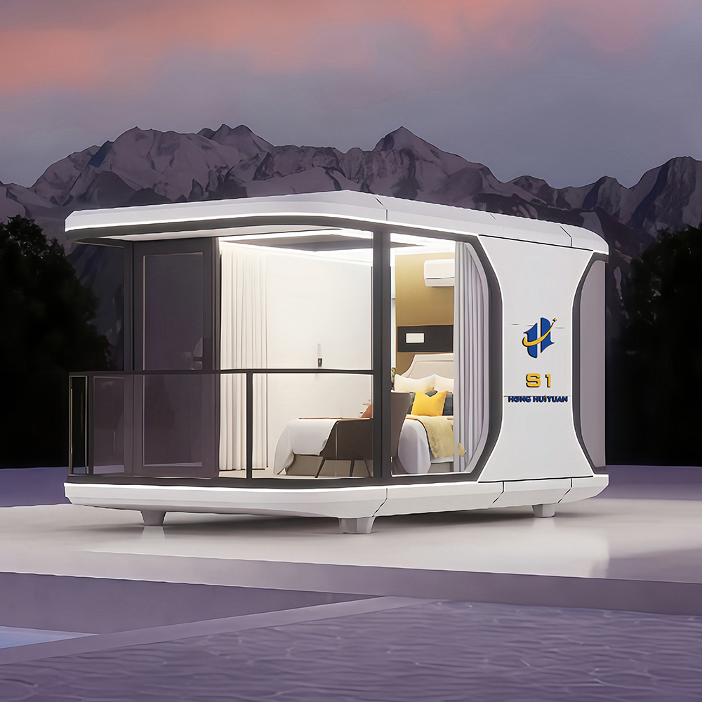 Maison capsule modulaire préfabriquée standard S1