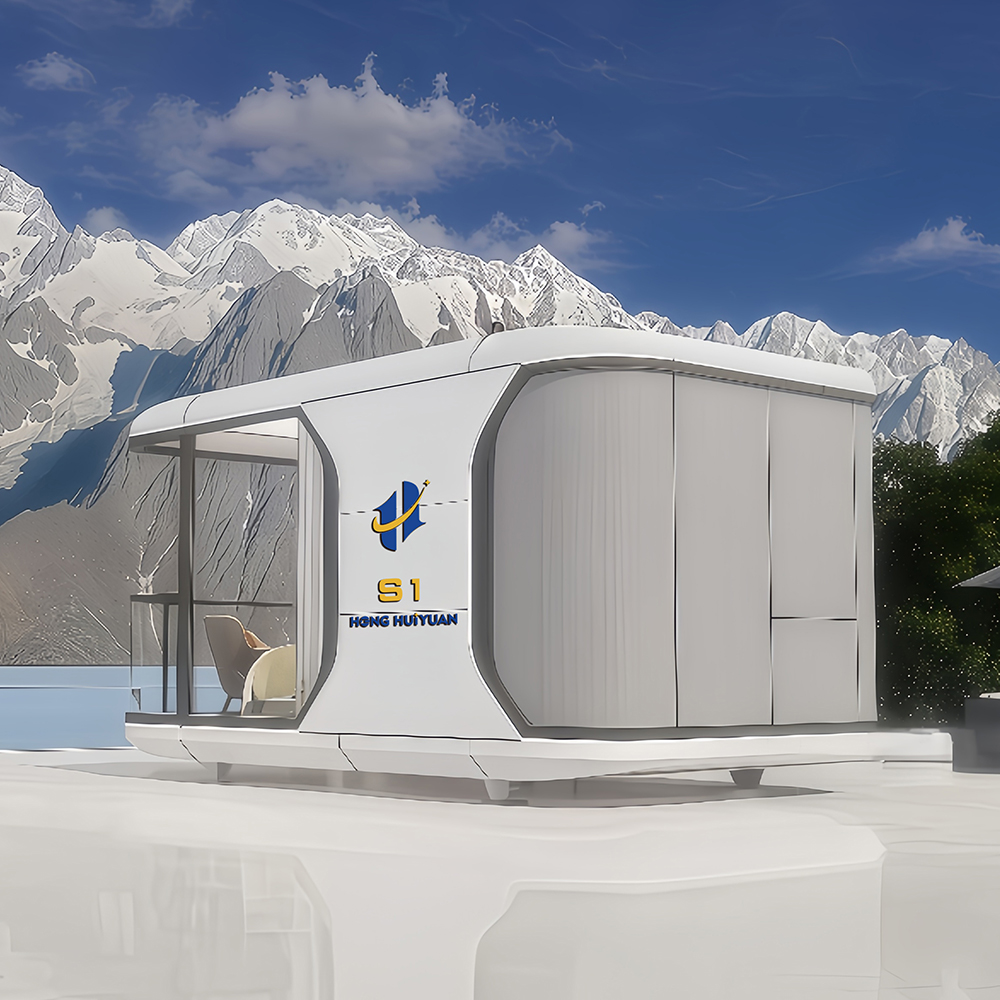 Maison capsule modulaire préfabriquée standard S1