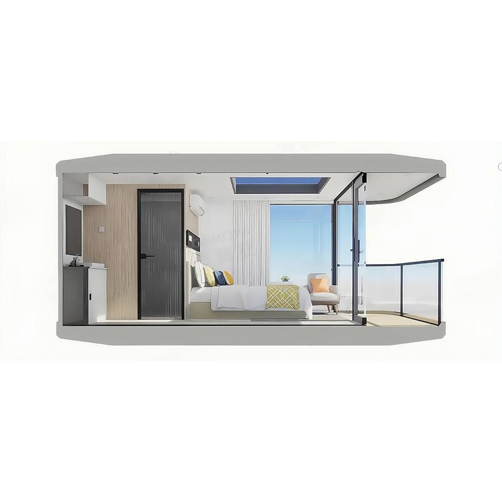 Maison capsule modulaire préfabriquée standard S1