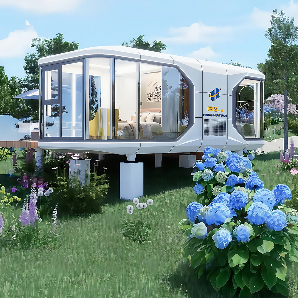 Maisons capsules modulaires panoramiques S3-2