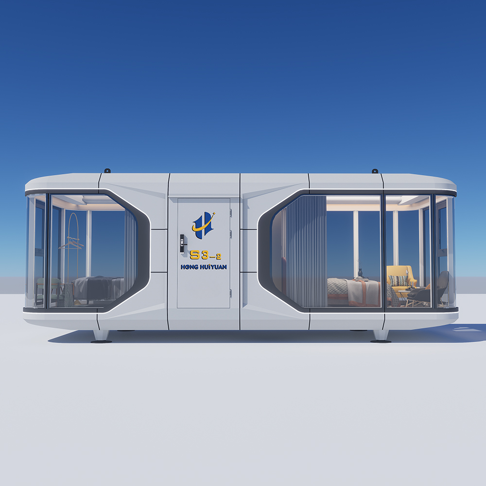 Maisons capsules modulaires panoramiques S3-2