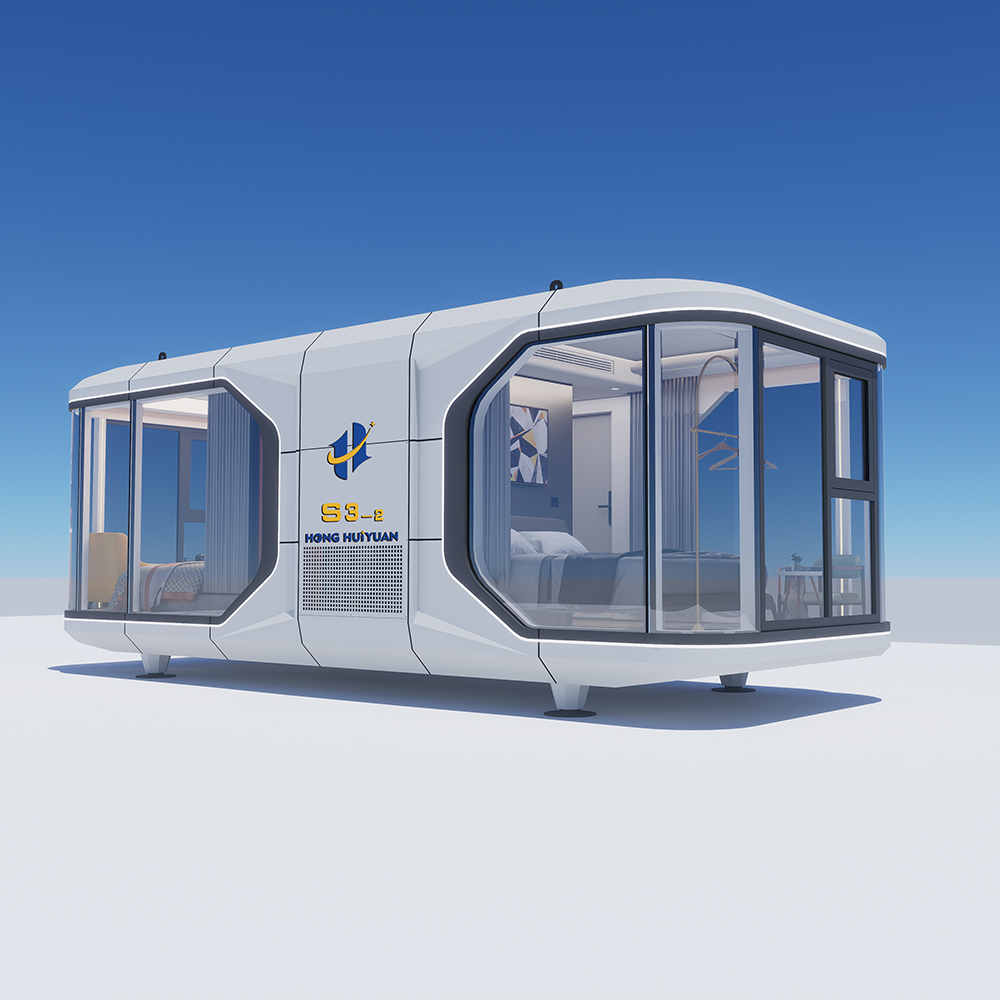 Maisons capsules modulaires panoramiques S3-2