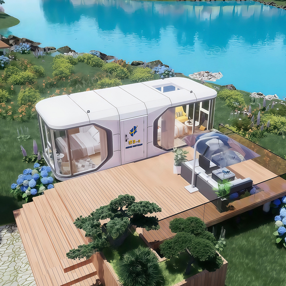 Maisons capsules modulaires panoramiques S3-2