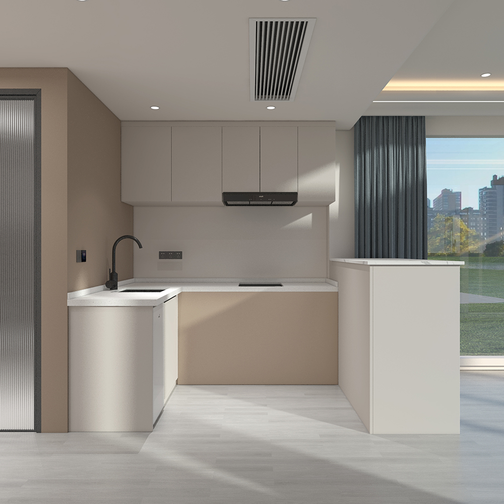 Maison de capsule fermée mobile préfabriquée S3