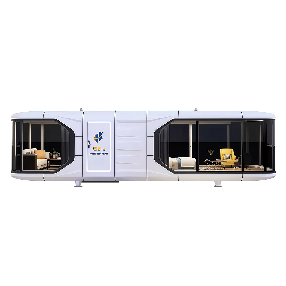 Maison capsule spatiale entièrement fermée à installation rapide S5-2