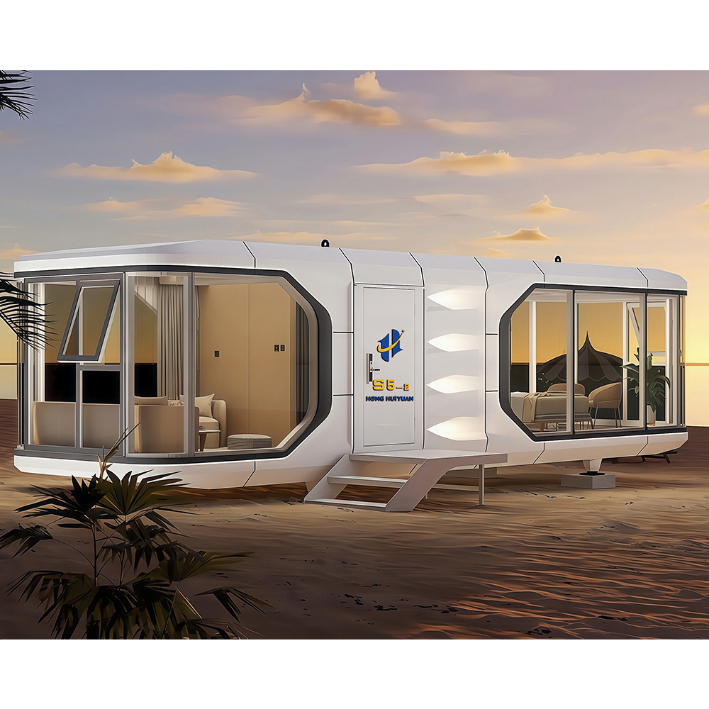 Maison capsule spatiale entièrement fermée à installation rapide S5-2