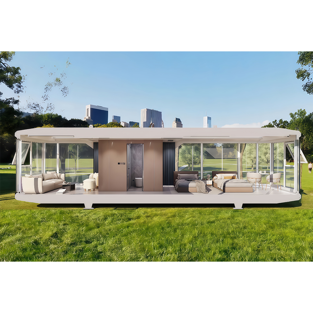 Maison capsule spatiale entièrement fermée à installation rapide S5-2