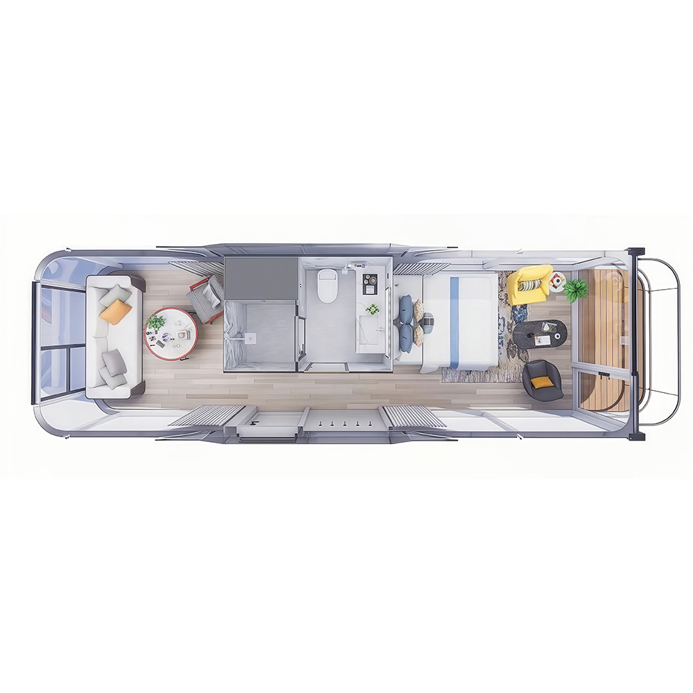 Maisons de capsules scéniques portables S5